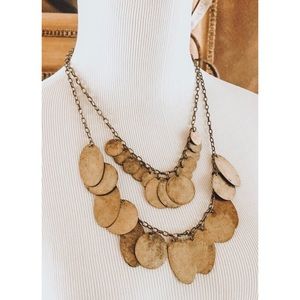 Boho layered necklace